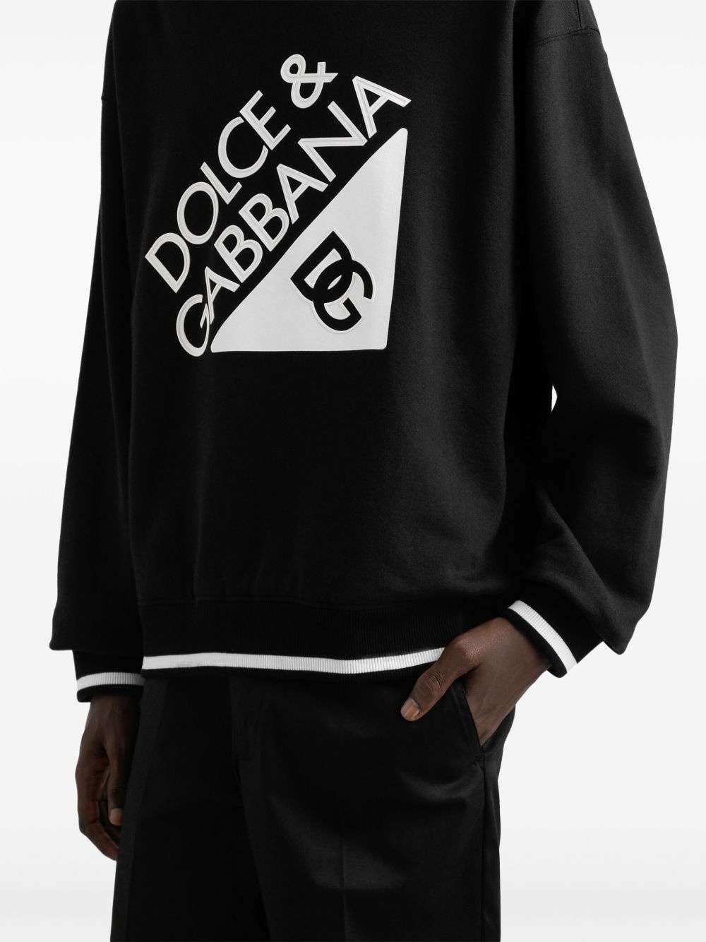 logo-print sweatshirt - 4