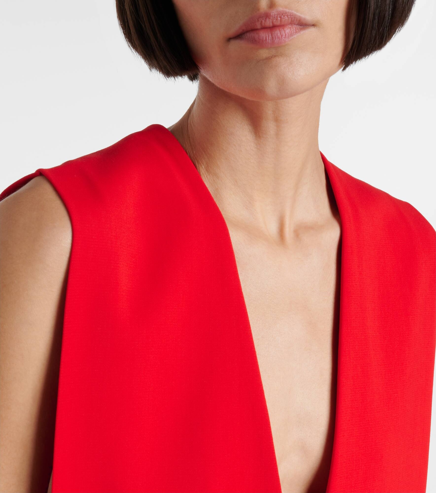Caped minidress - 4
