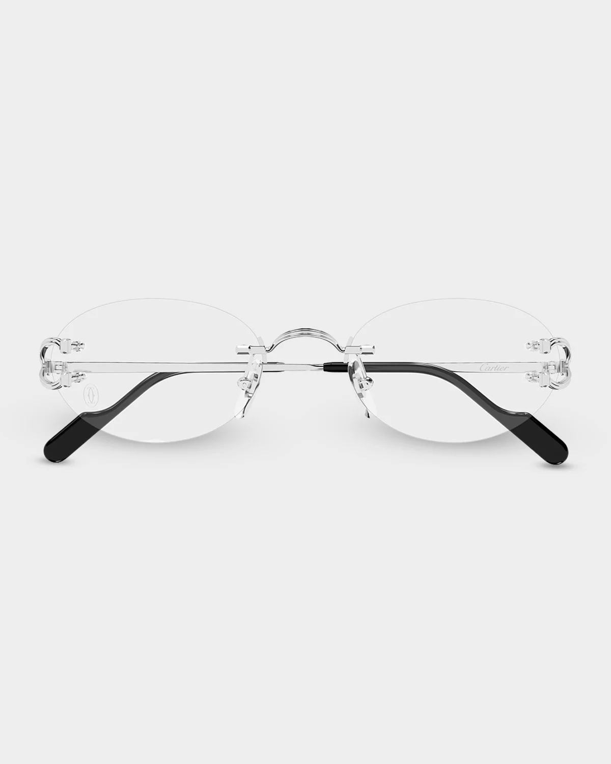 Men's CT0621O-002 Metal Oval Eyeglasses - 1