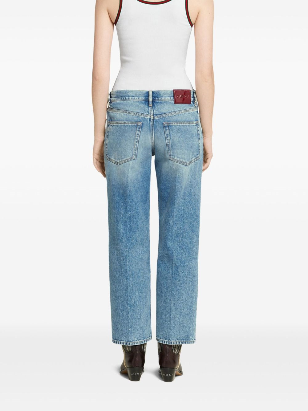 Denim cotton jeans - 2