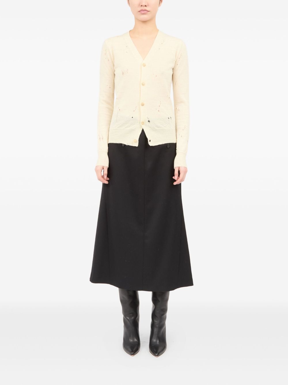 button-up cardigan - 2
