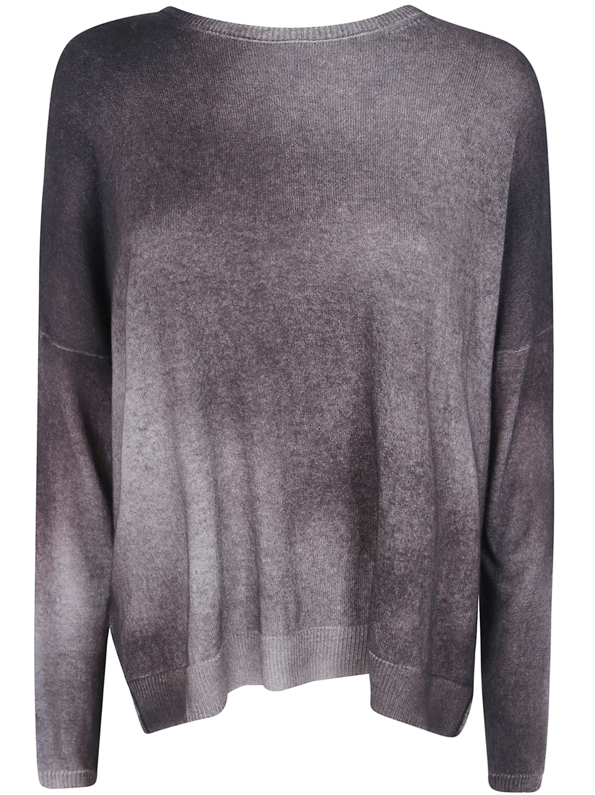 Sweater Boat Neck Oversize Pullover - 1