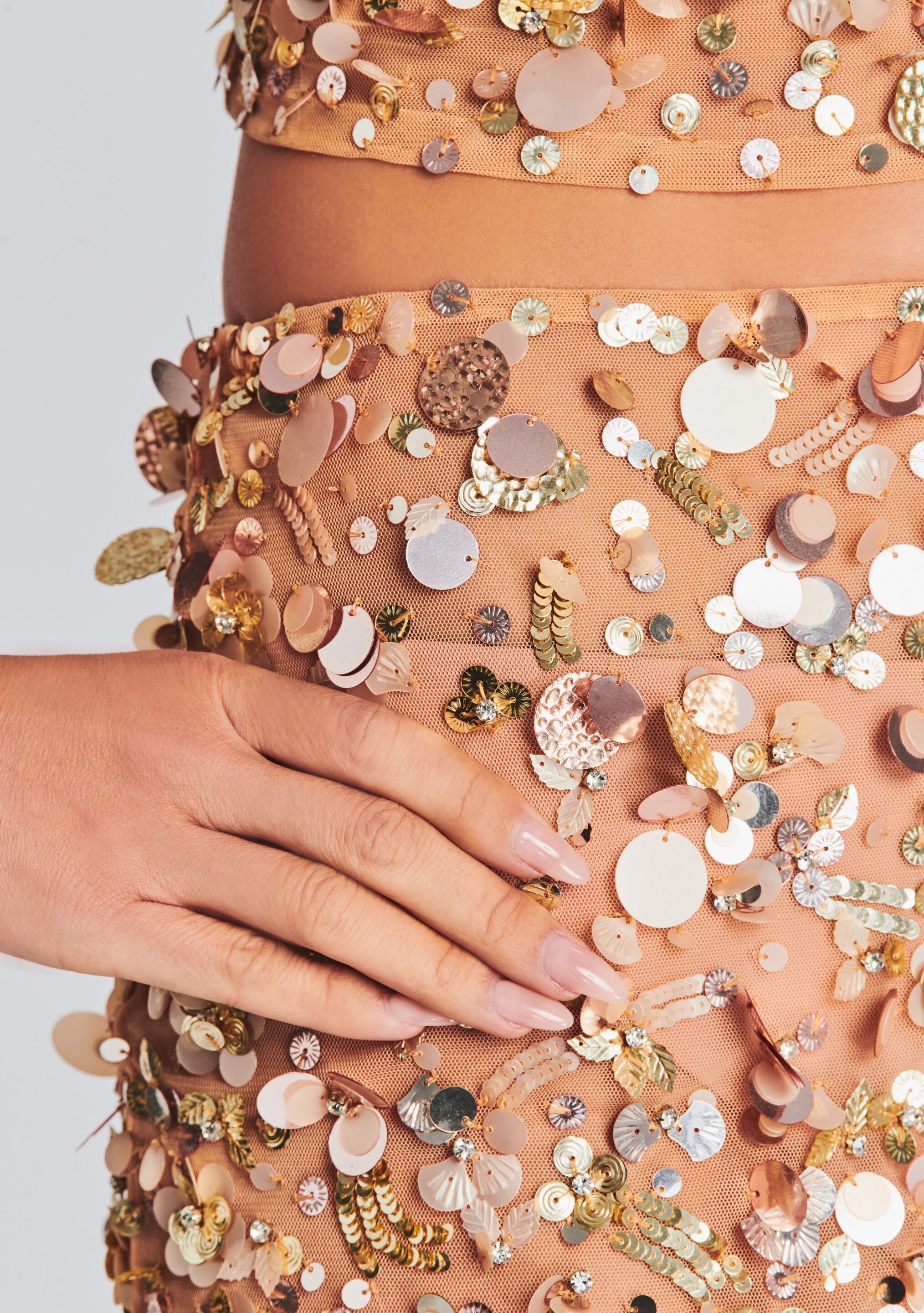 MIRAGE EMBELLISHED SKIRT - 2