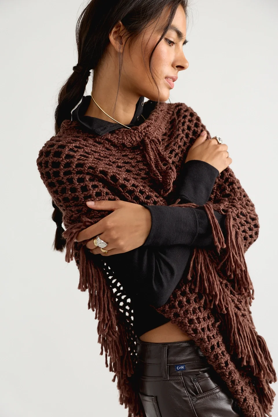 Norr Funnel Poncho - 1