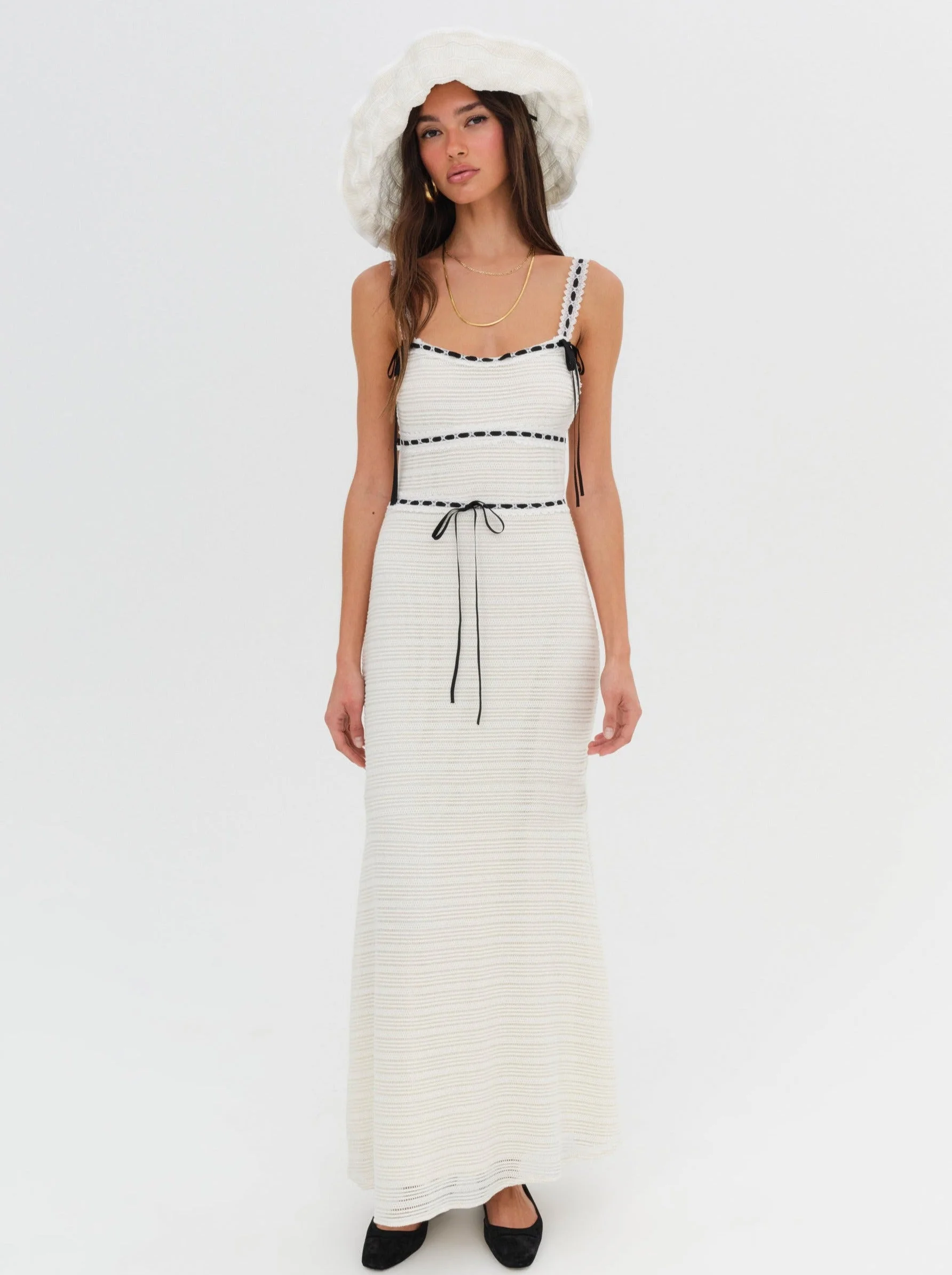 Mayfair Crochet Maxi Dress - 1