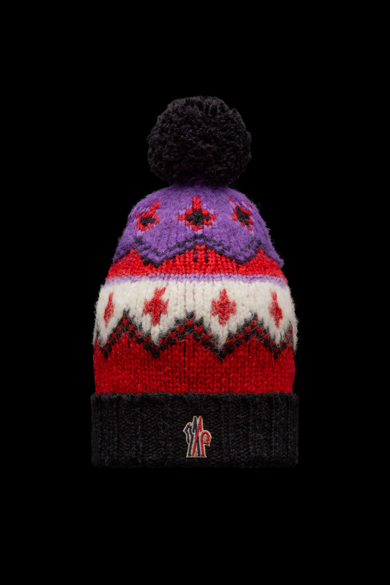 Alpaca & Wool Jacquard Beanie 1