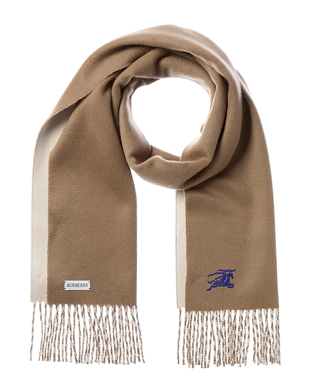 Burberry Check Cashmere Scarf - 1