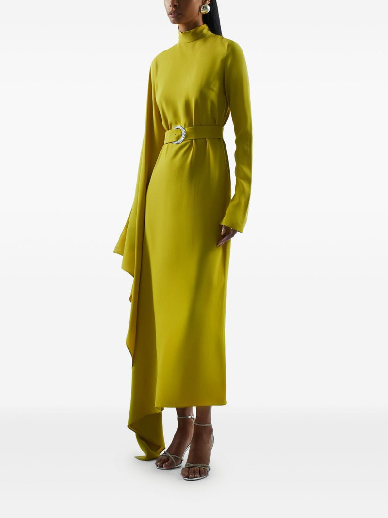 Taller Marmo Tanning belted kaftan midi dress outlook