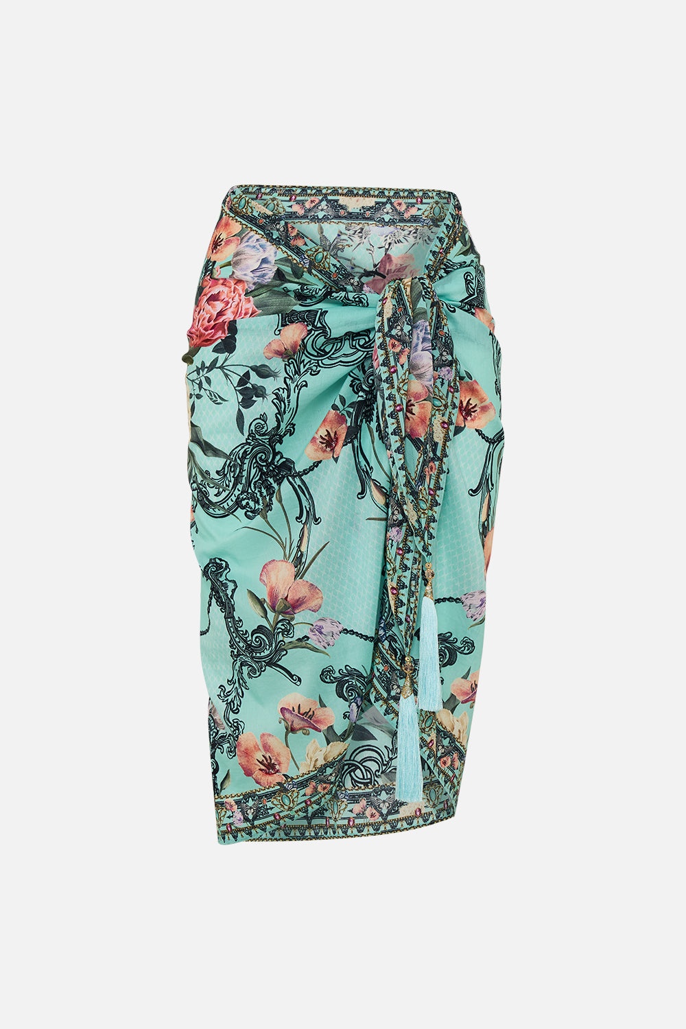 SHORT TASSEL SARONG - 1