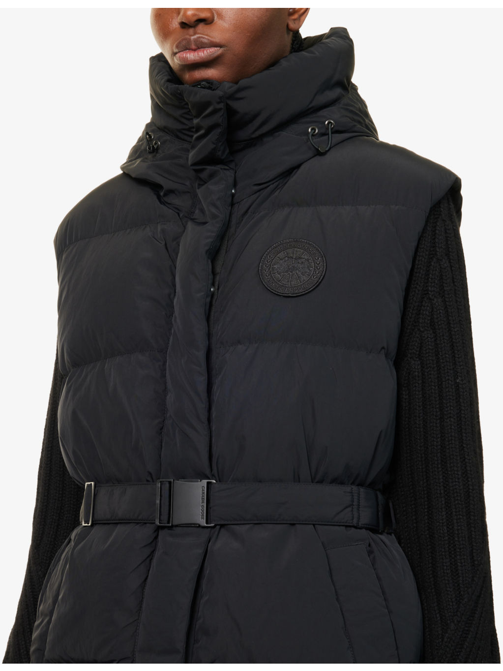 Rayla toggle-hood shell-down gilet - 5