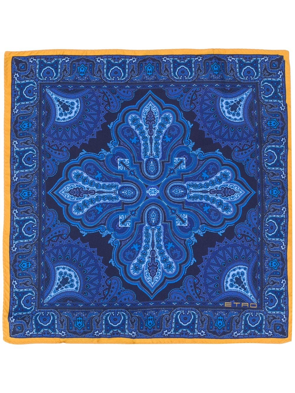 paisley pocket square - 2