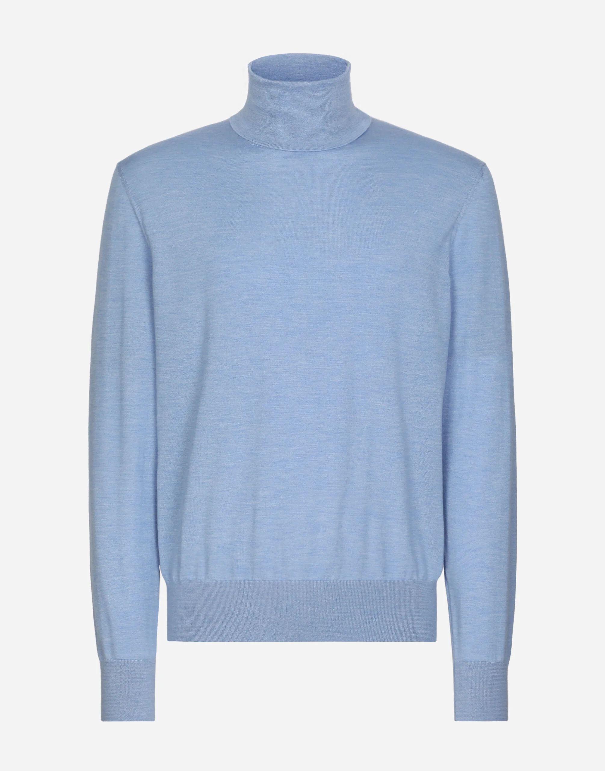 Extra-fine cashmere and silk turtleneck sweater - 1