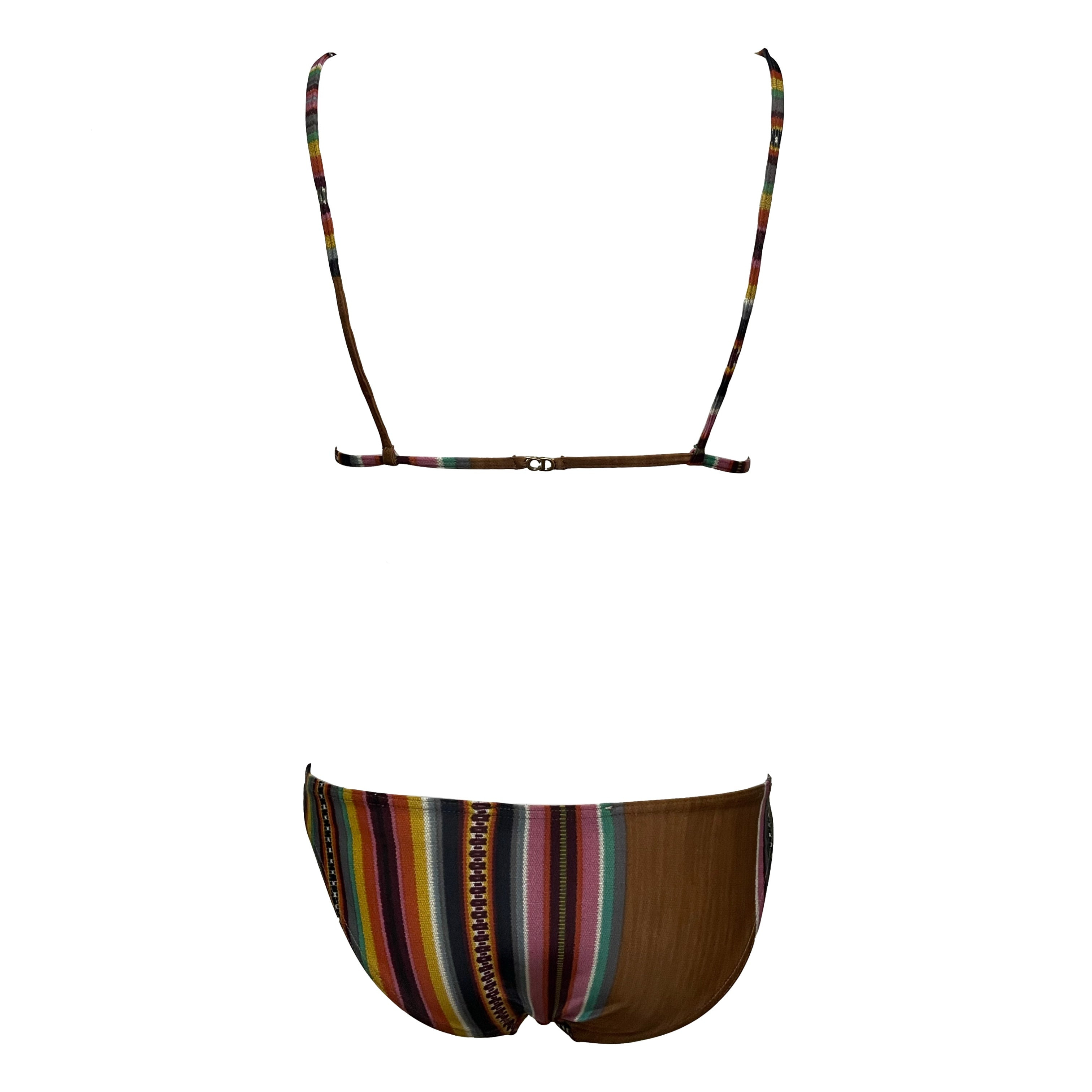 CHRISTIAN DIOR Spring Summer 2002 Striped Bikini - 2