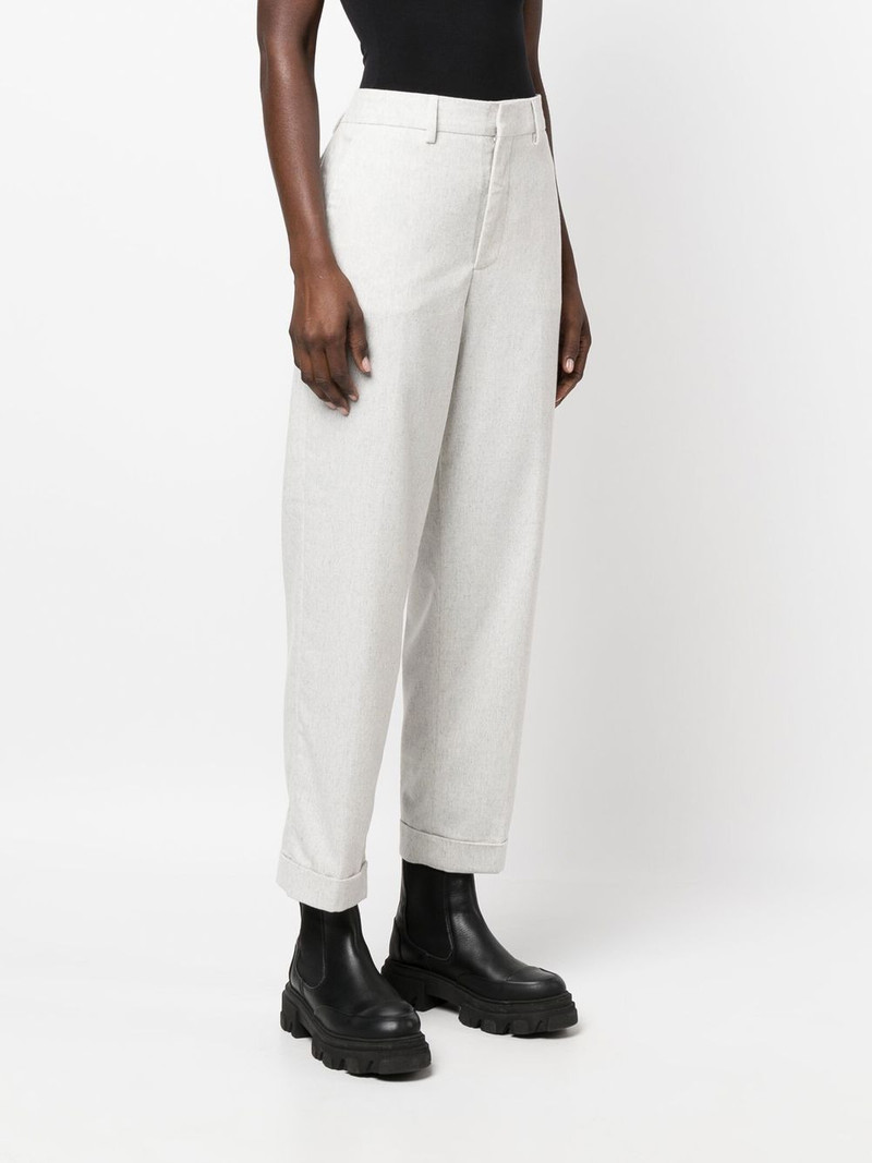rolled-cuff cropped trousers 3