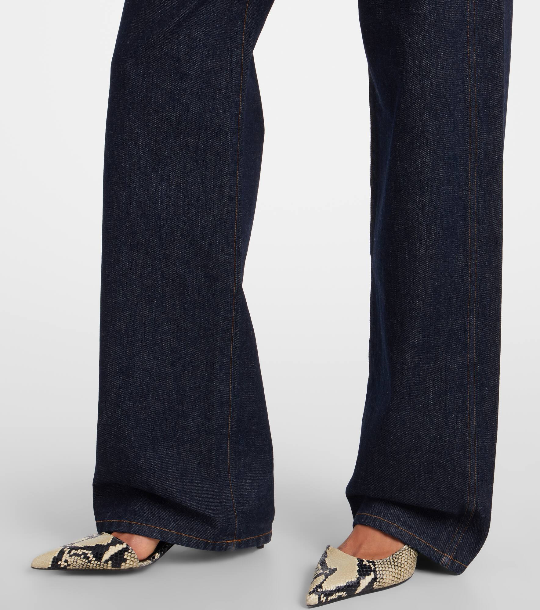 Benson high-rise wide-leg jeans - 5
