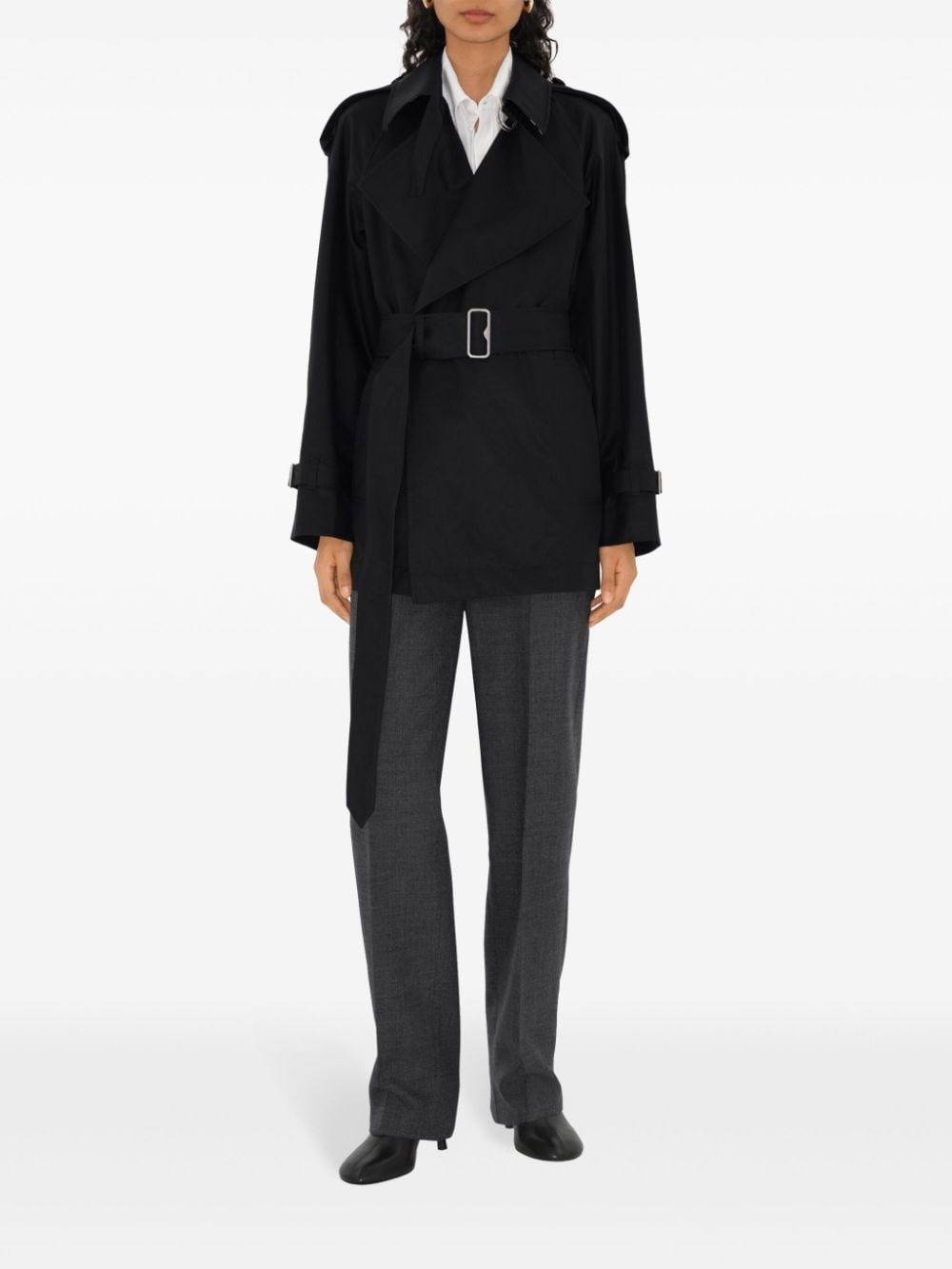 Burberry Coats Black - 5