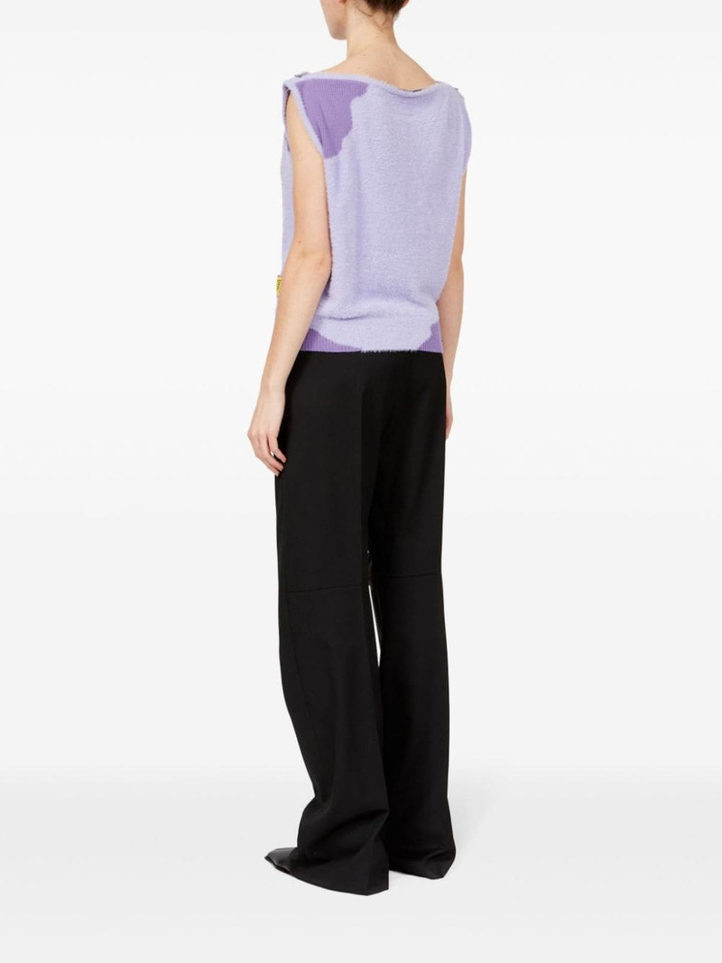 boat-neck sleeveless top 6