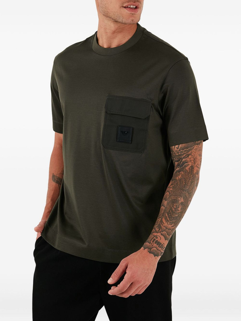 EMPORIO ARMANI pocket T-shirt outlook