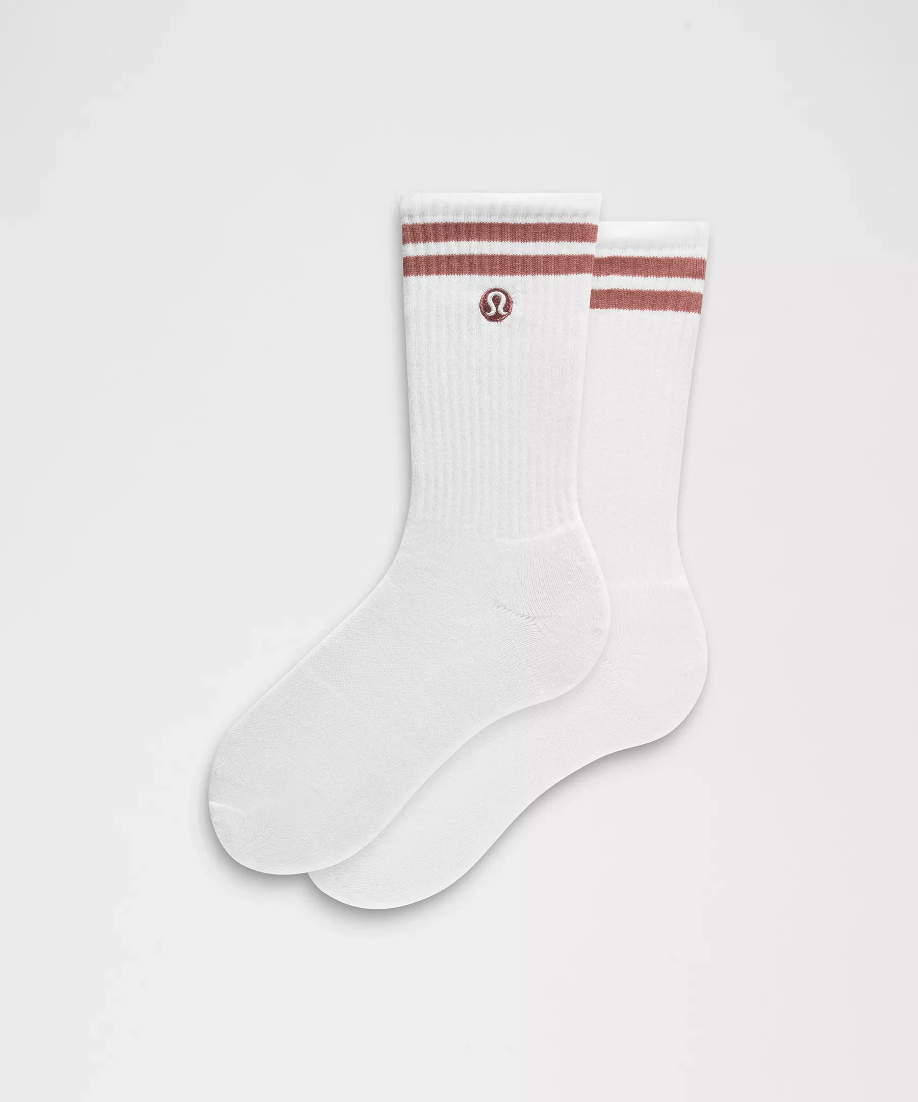 Unisex Daily Essential Crew Socks *Stripe - 1