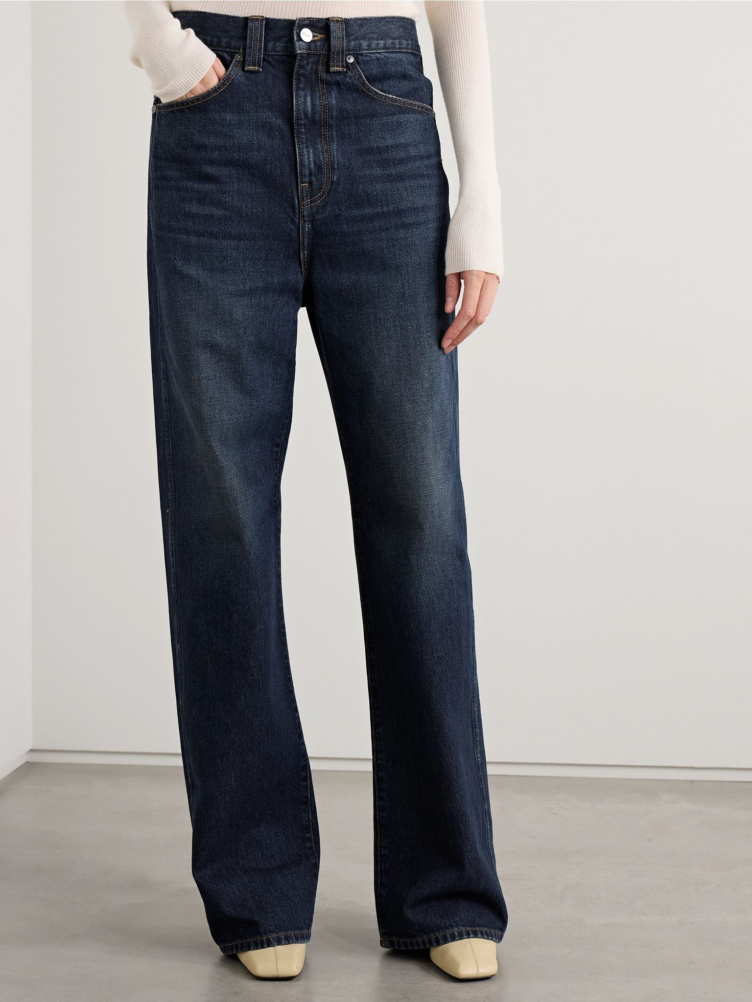Bonnie mid-rise boyfriend jeans Indigo - 3
