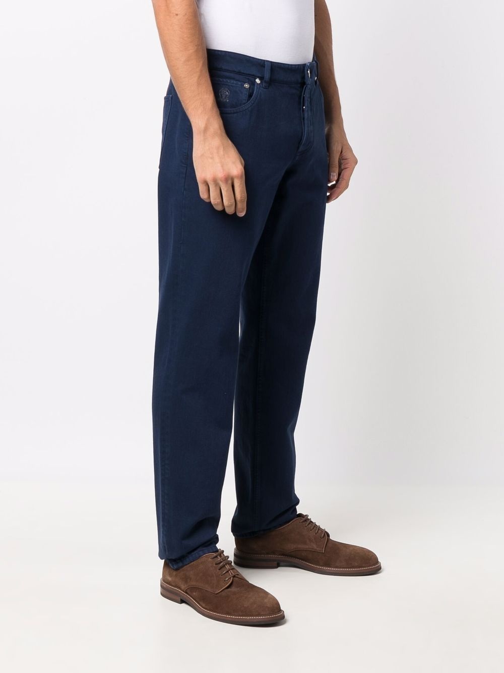 mid-rise straight-leg jeans - 3