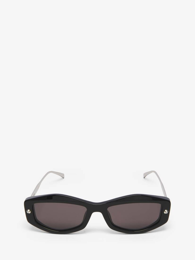 Spike Studs Geometrical Sunglasses - 1