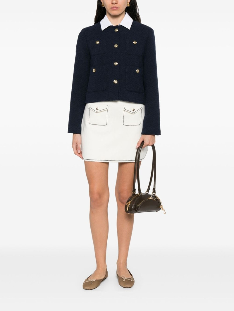 maje cropped jacket outlook