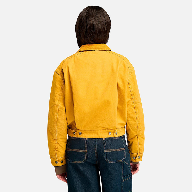 Women's Strafford Quilted Washed Canvas Jacket 8