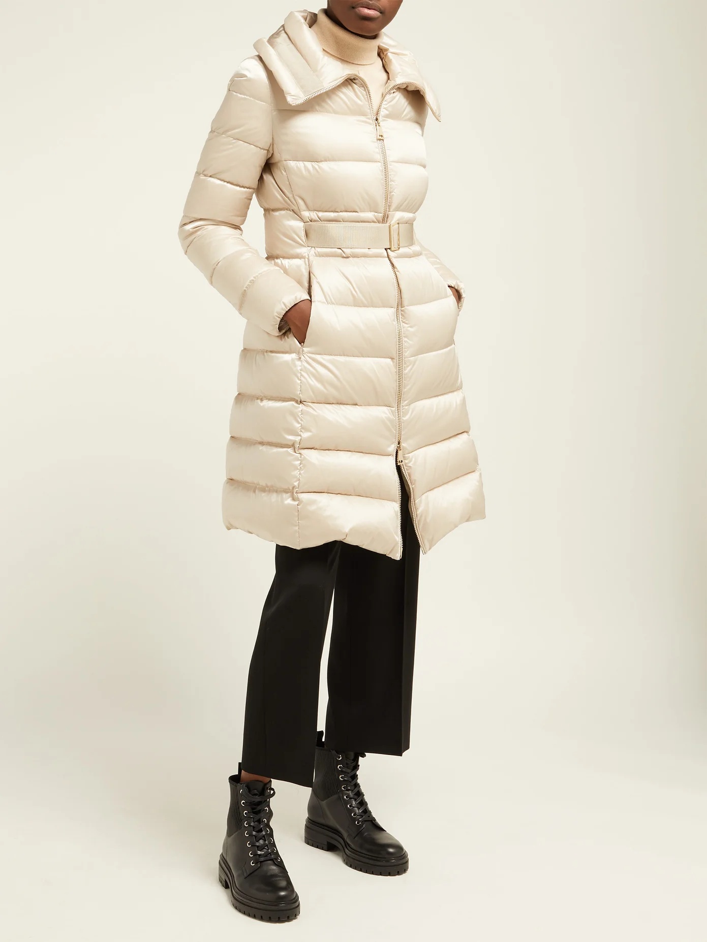 Bergeronette quilted down coat - 2