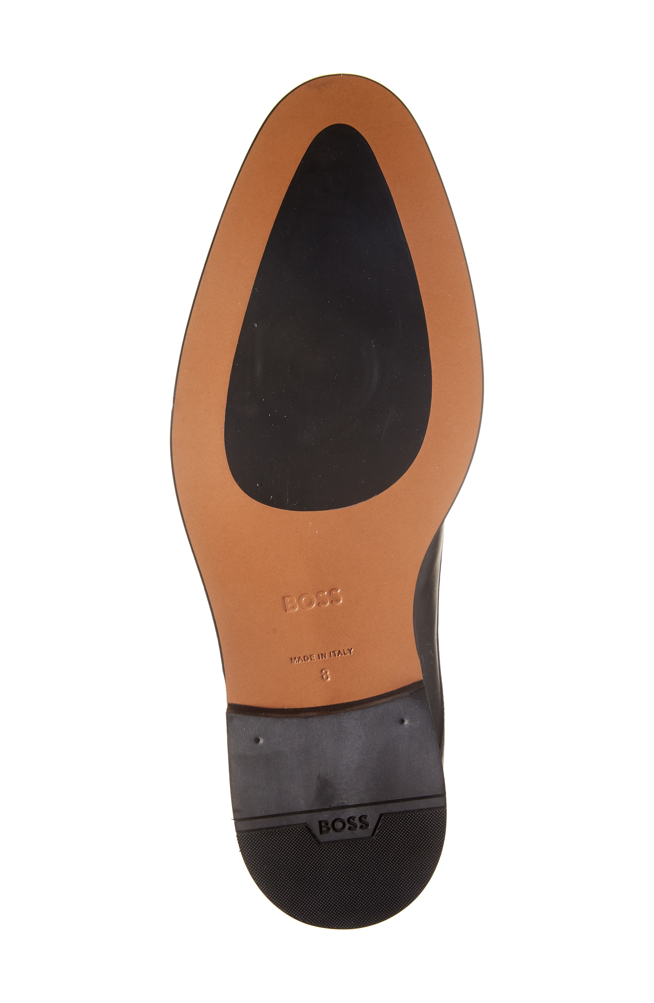 BOSS Derreck Plain Toe Derby in Black at Nordstrom - 6