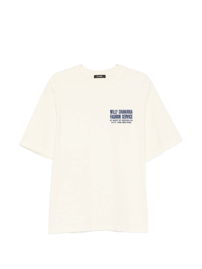 Willy Chavarria Short-sleeve Graphic T-shirt 1