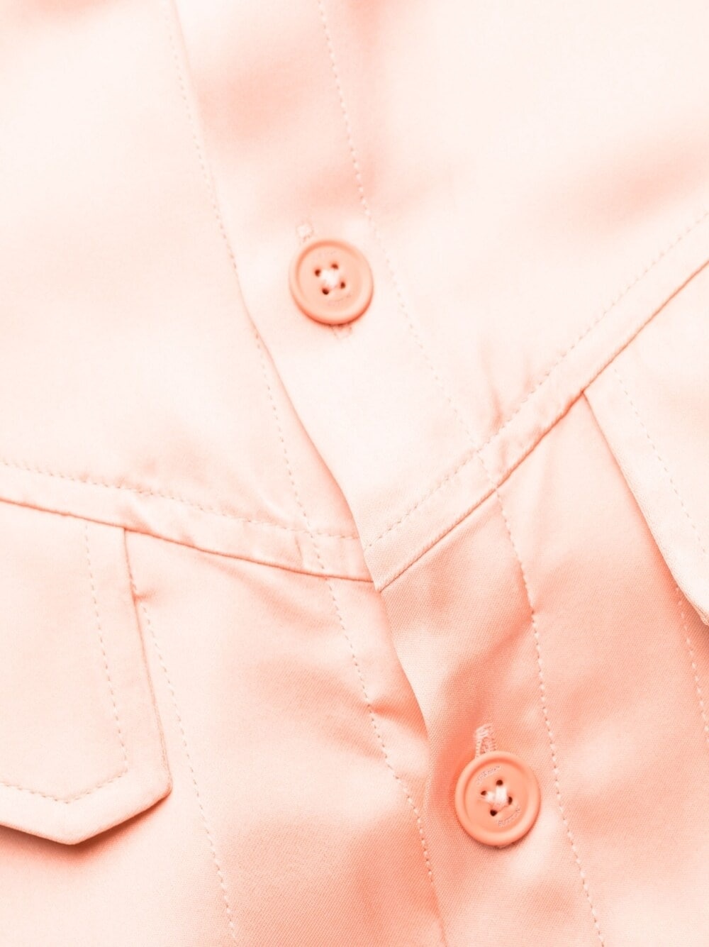 twist-detail shirt dress - 5