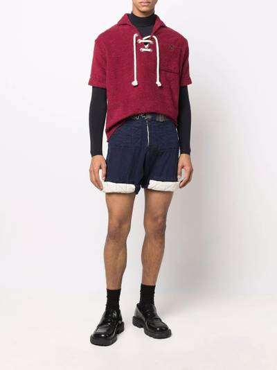 Maison Margiela quilted detail shorts outlook