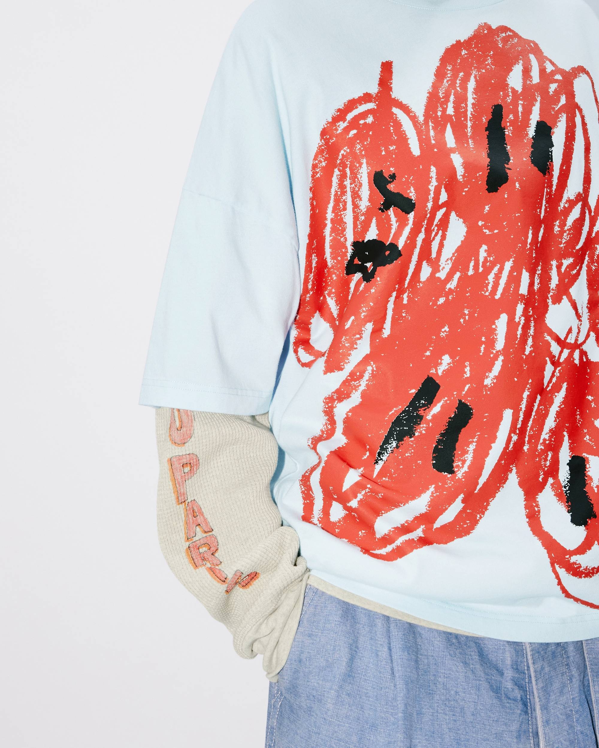 'KENZO Drawn Varsity' T-shirt - 6