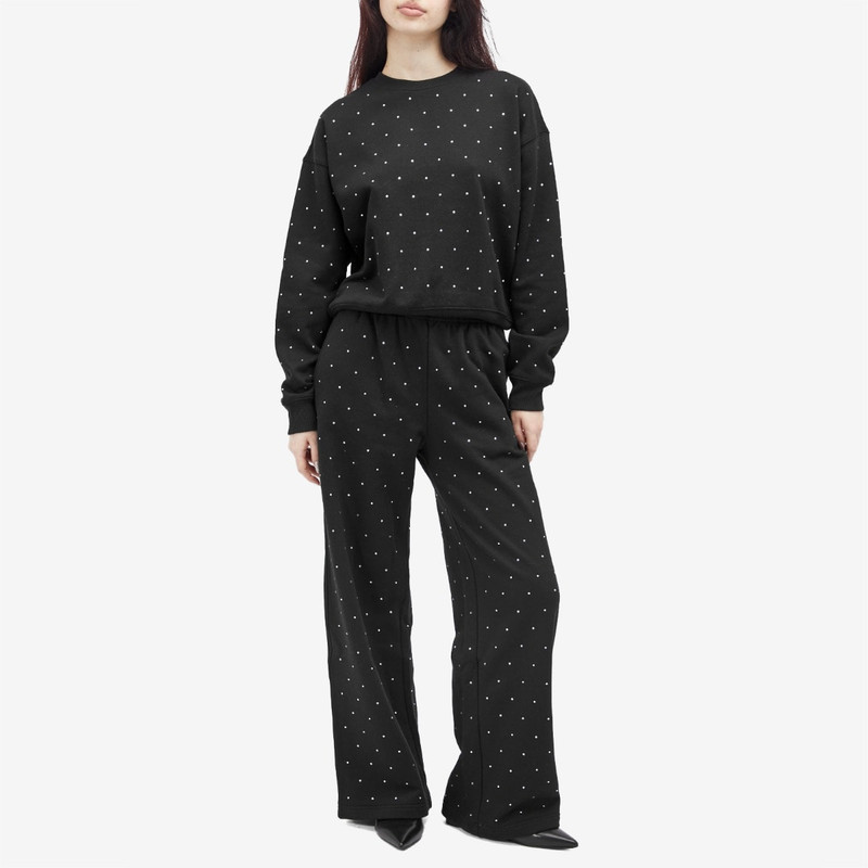 GOOD AMERICAN Good American Crystal Crewneck Sweatshirt outlook