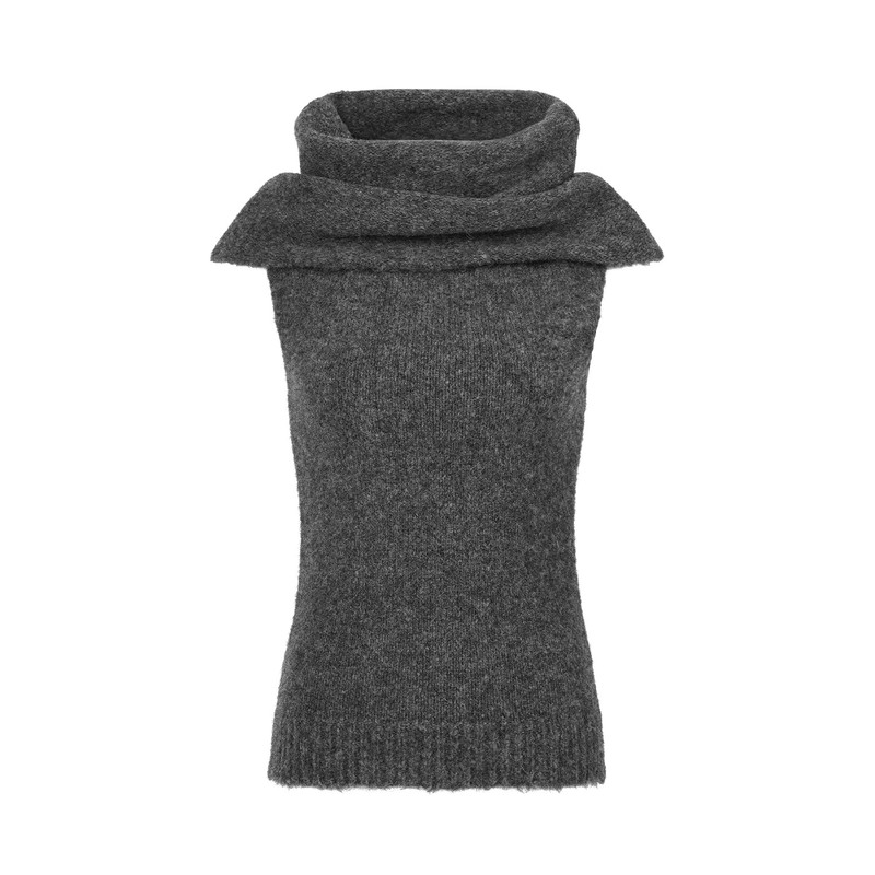 SLEEVELESS BOUND TOP SMOKE 1
