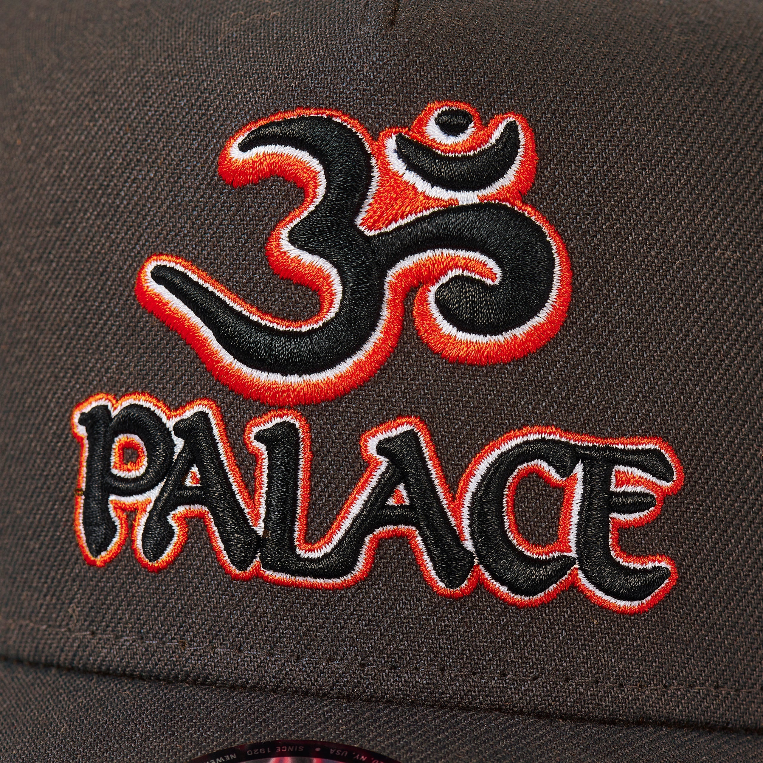 PALACE OM NEW ERA A-FRAME BROWN - 5