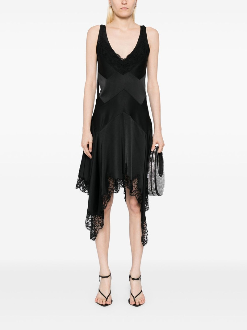 Monse triangle laced mini dress outlook