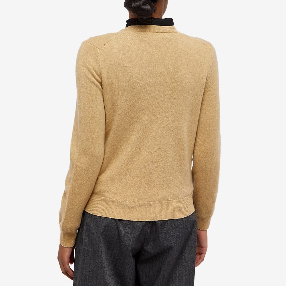 Comme des Garçons Play Invader Heart V-Neck Pullover - 3