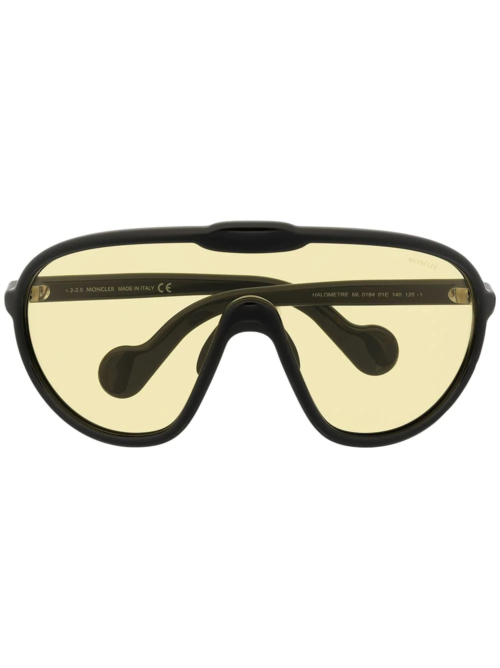 curved visor sunglasses - 1