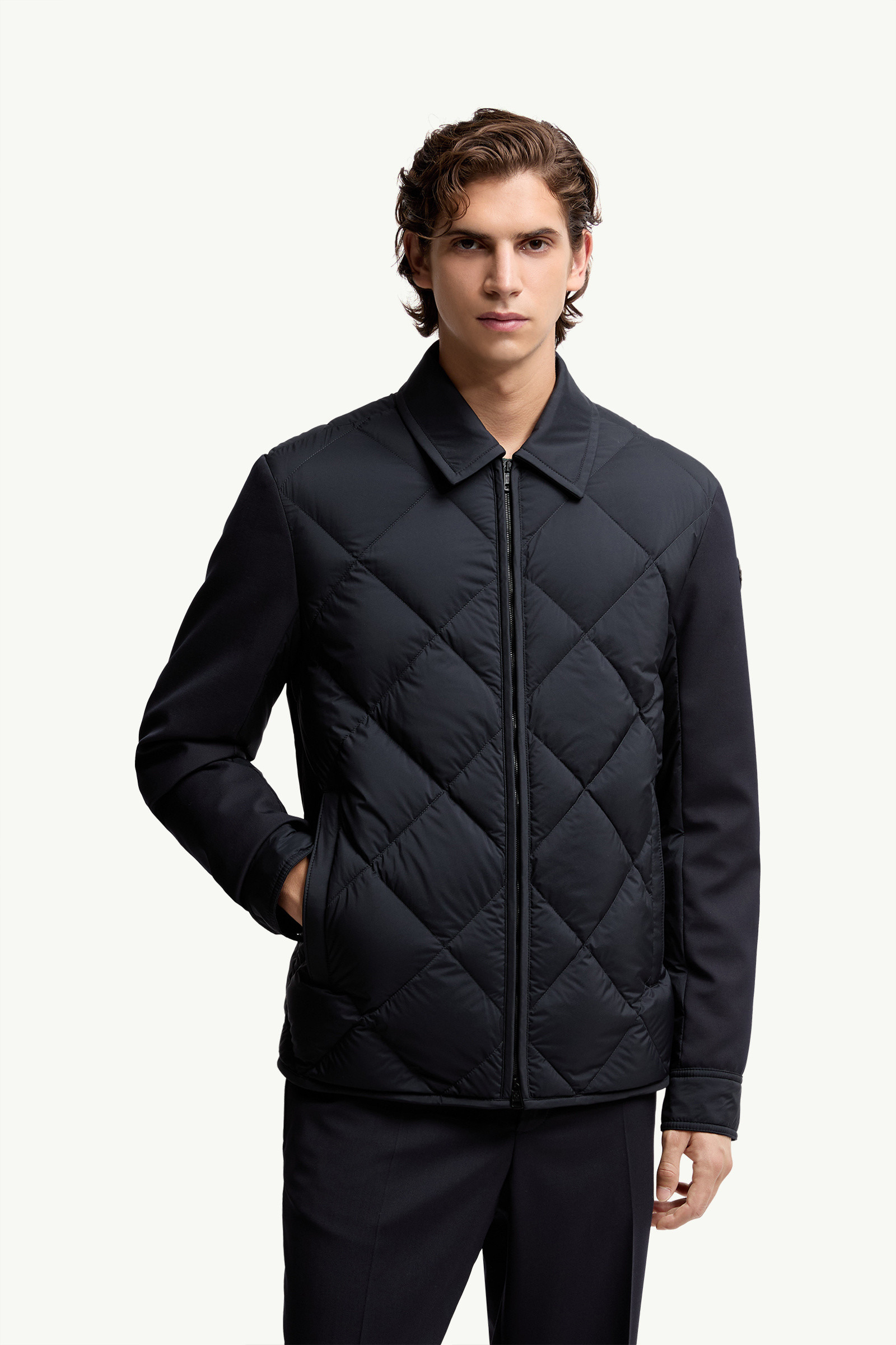 Aiguille Diamond-Quilted Down Shirt Jacket - 3