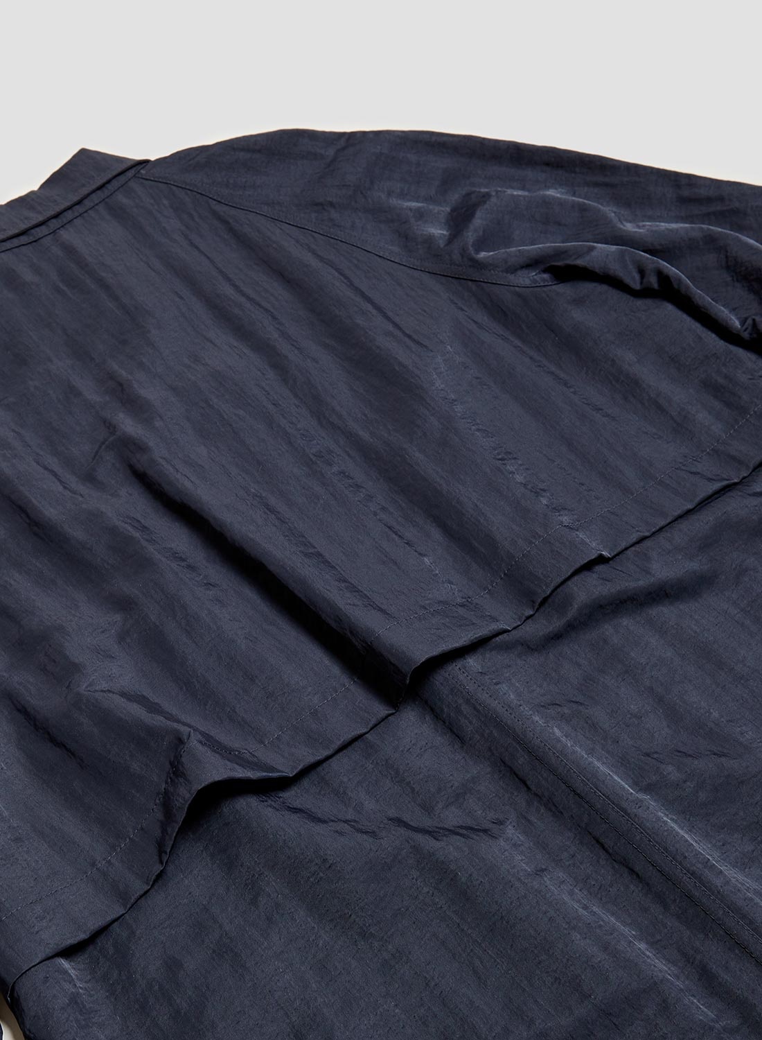 Nam Coat in Navy Nylon - 6