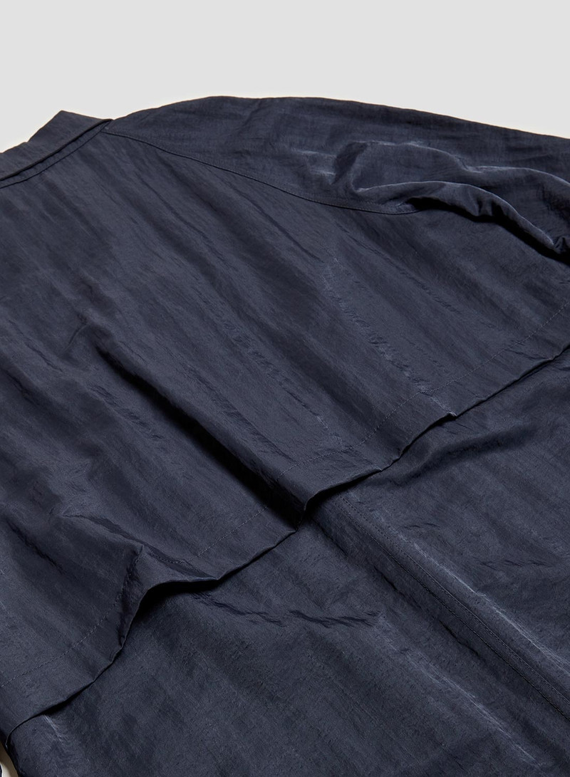 Nigel Cabourn Nam Coat in Navy Nylon | REVERSIBLE