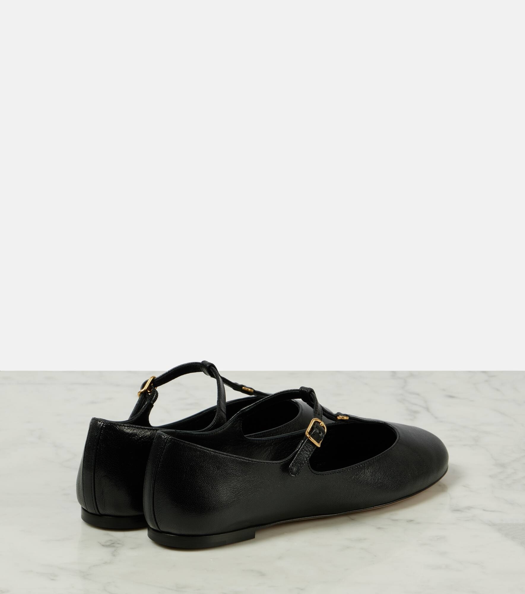 Marcie leather flats - 3