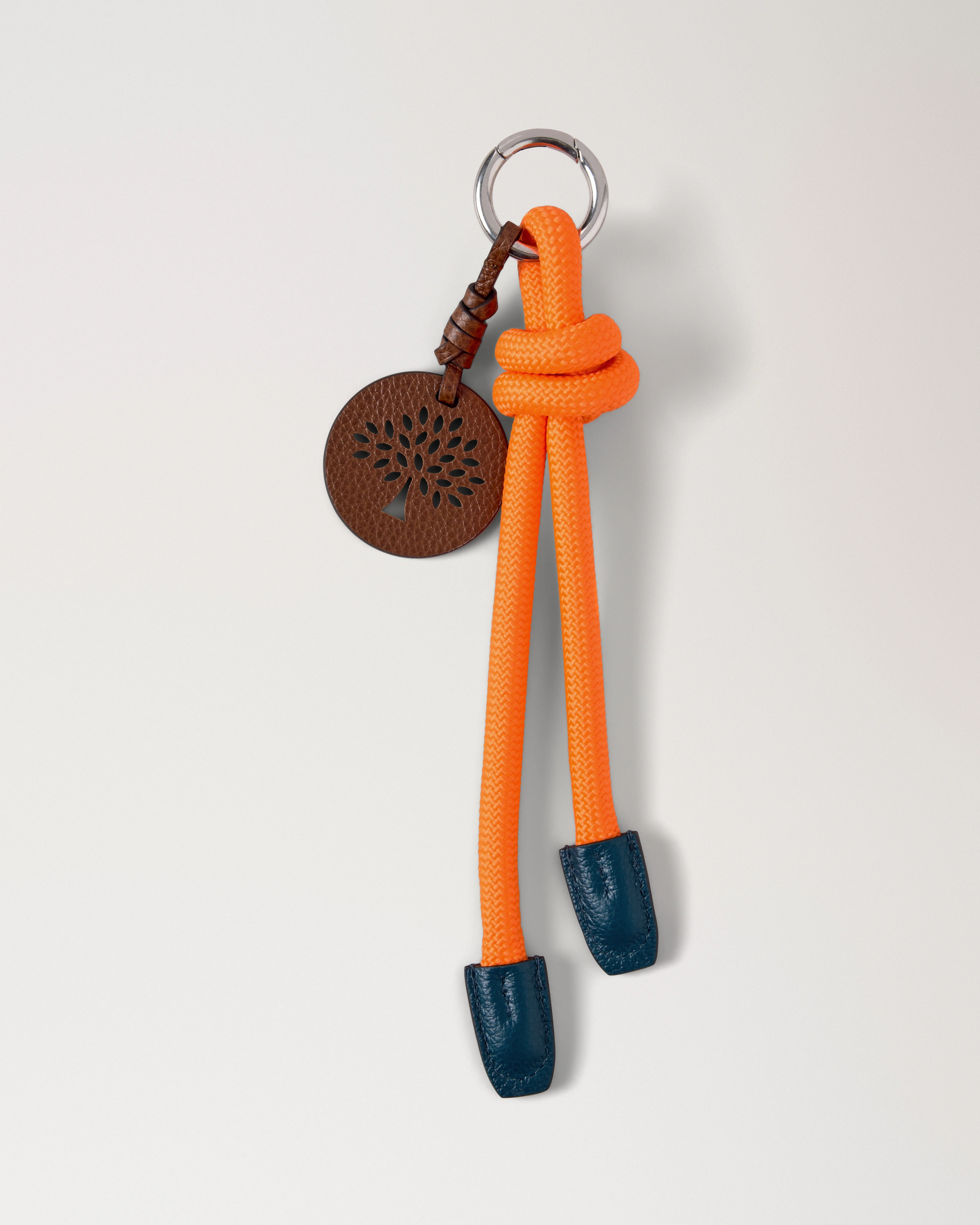 Rope Keyring Orange & Out of the Blue Mixed Material - 1