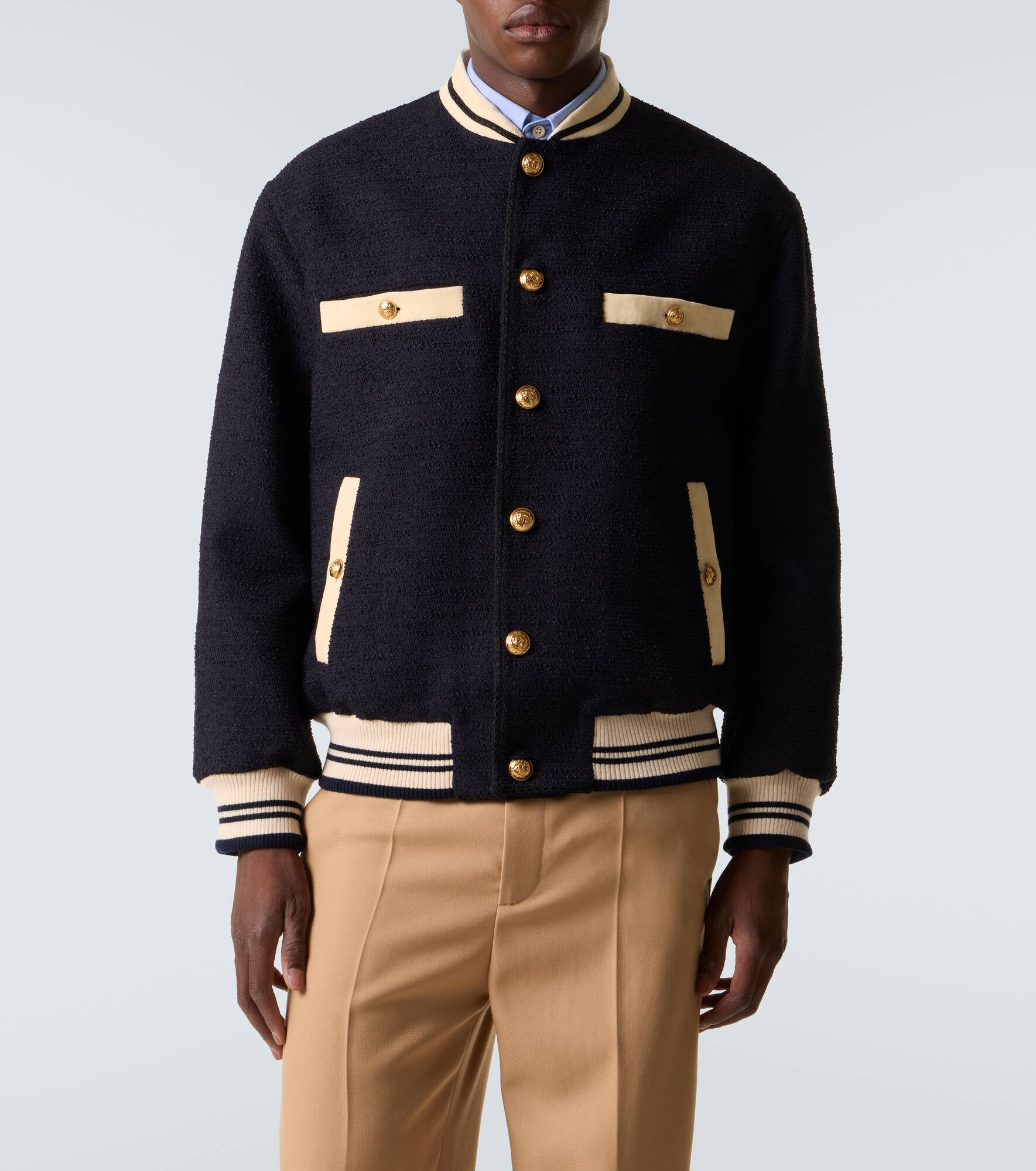 Tweed bomber jacket - 3