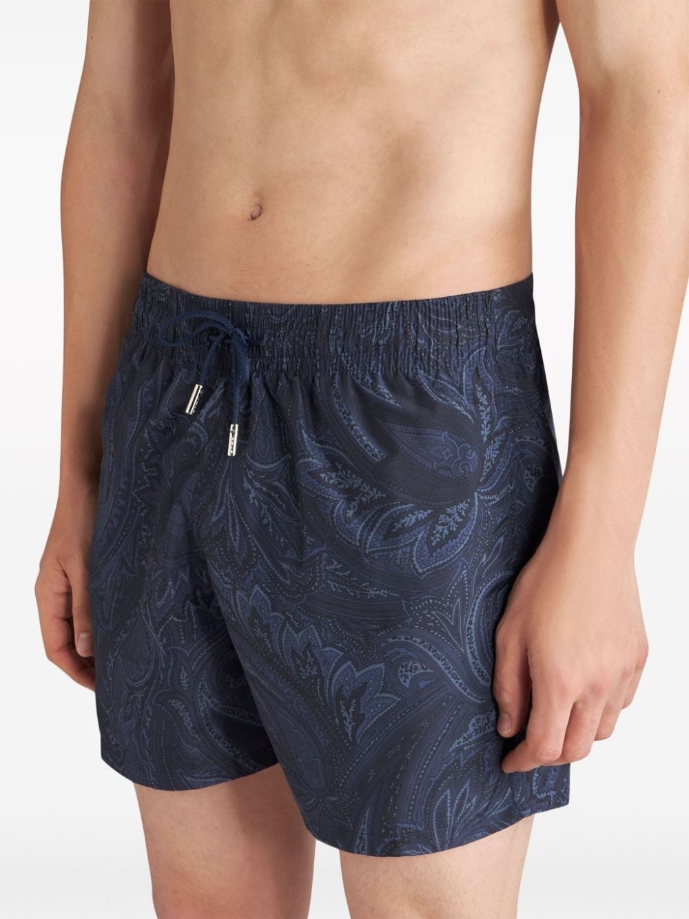paisley-print swim shorts - 5