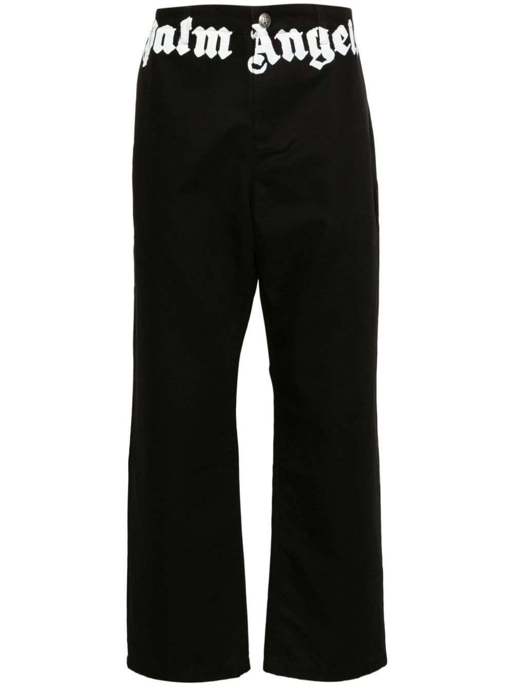Palm Angels Men Logo Trousers - 2