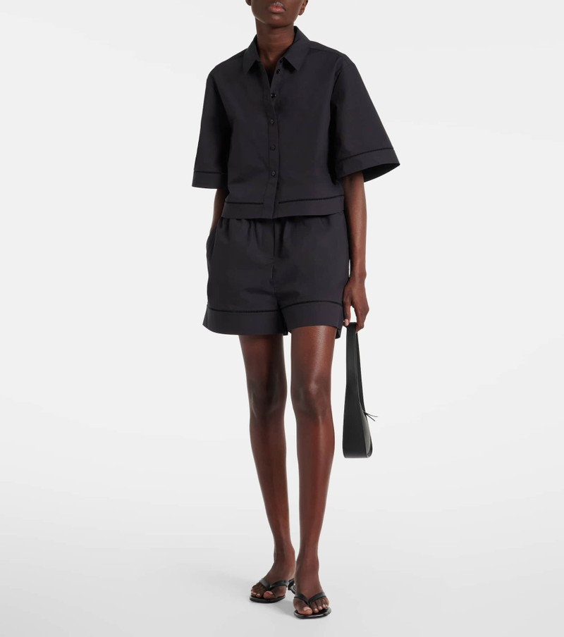RÓHE Embroidered cotton poplin shirt outlook