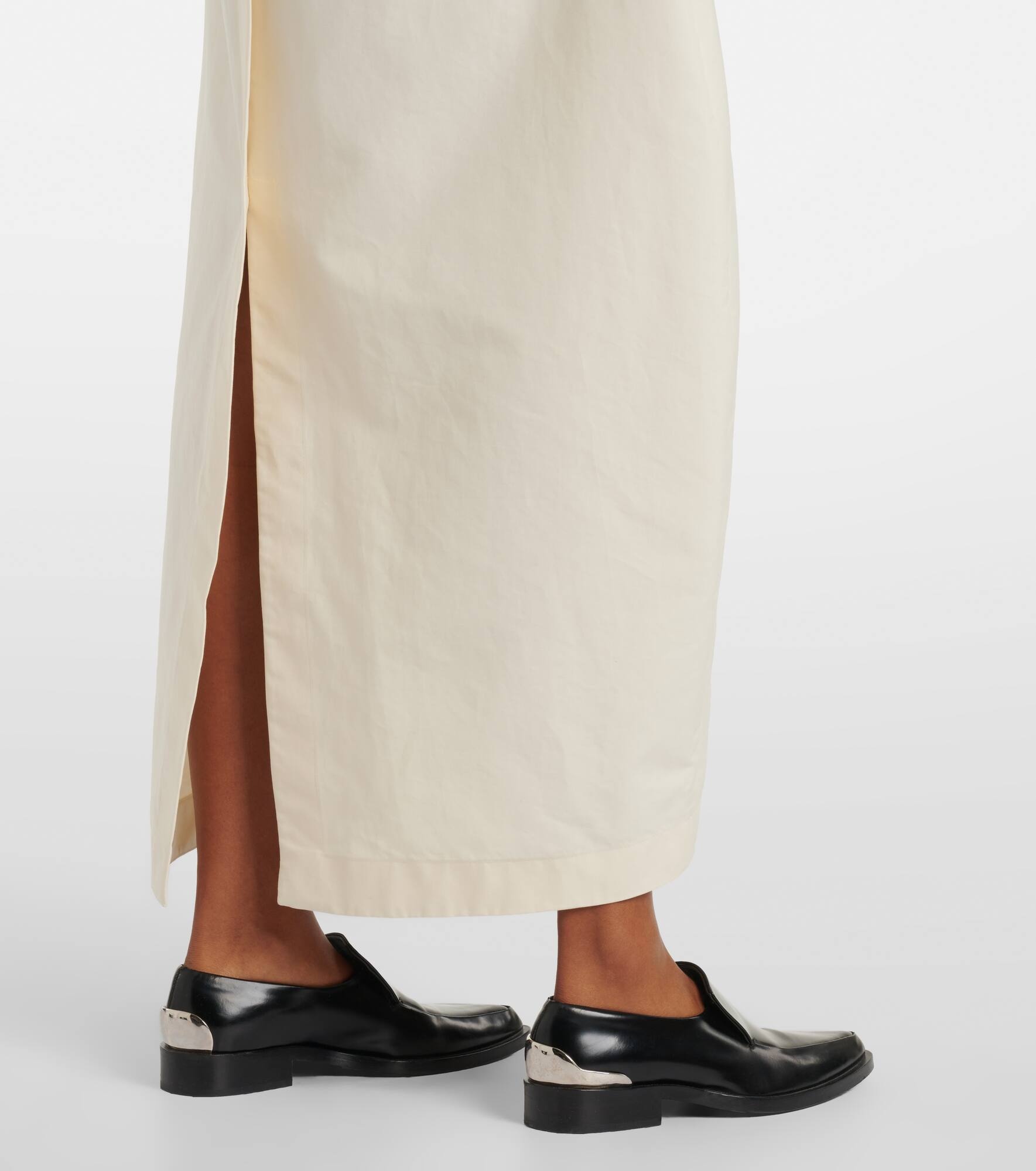Cotton midi dress - 5